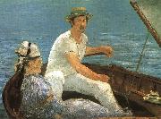 Edouard Manet Boating oil painting artist
